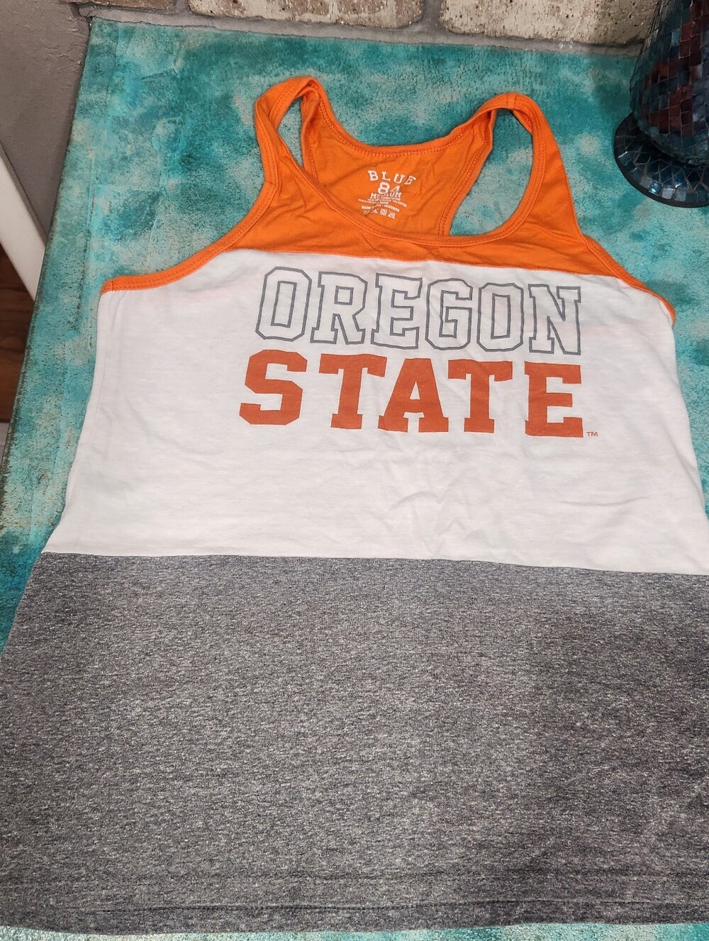 Oregon State University Tank Top Size M.